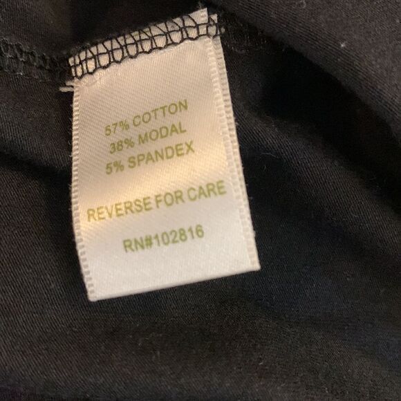 Garnet Hill sleek long sleeve little black dress - Picture 9 of 9